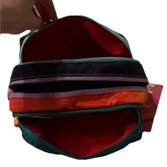 Cotopaxi Nido Accessory Bag Black & Multicolor With 2  Rope Strap Included. 4L. - Picture 9 of 11